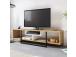 TV laud Asal (150) - Oak, White, Black