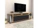 TV laud Omar - Oak, Black