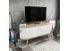 TV laud Stor - Oud Oak, White