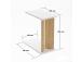 Laud Lun - Sapphire Oak, White