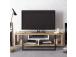 TV laud Asal (120) - Oak, White, Black