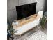 TV laud Stor - Oud Oak, White