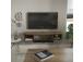TV laud Ibarra - Black, Oud Oak