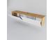 TV laud Poling - White, Walnut