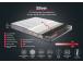 Silver 160x200 cm Double Size Firm Mattress
