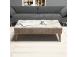 Milan - Walnut, White Marble