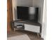 TV laud Mora - Anthracite, White