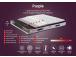 Purple 150x200 cm Double Size Padded Soft Mattress