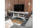 TV laud Stor - Anthracite, White