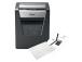 Rexel Momentum X415 Paper Shredder Cross shredding 4x40mm, P4, Grey/Black (SPEC)