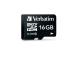 Verbatim 44082 Premium U1 Micro SDHC Memory Card 16GB + microSD to SD Adapter