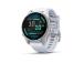 Garmin Fenix 8 Smart Watch 43 mm AMOLED Silver with Whitestone silicone band