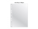 AD Class PUNCHED POCKET Cristal Clear A4 80 micr., pouch 100 pcs