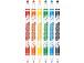 Colorino Kids Double tip fibre pens 6 colours
