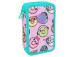 Double decker school pencil case with equipment Coolpack Jumper 2 Happy donuts
