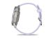 Garmin Venu 4 Smart Watch 41 mm Silver / Periwinkle Silicone Band