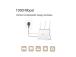 TP-Link TL-PA7017P KIT AV1000 Gigabit Passthrough Powerline Starter Kit Ethernet Adapter Kit
