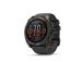 Garmin Fenix 8 Smart Watch 51 mm AMOLED Sapphire,Carbon grey DLC,Black/Pebble grey silicone band