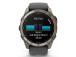 Garmin Fenix 8 Pro Smart Watch 51 mm AMOLED Sapphire, Titanium, Graphite/Black silicone band