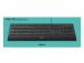 Logitech K280e Wired Keyboard, USB, US, Black