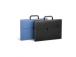 Folder-portfolio, file folder Forpus, A4, black, 12 + 1 compartments 0822-005