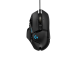 Logitech G502 HERO Wired Gaming Mouse, USB Type-A, Optical, 25600 DPI, Black