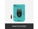 Logitech M190 Full-Size Wireless Mouse, RF Wireless, 1000 DPI, Charcoal