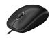 Logitech B100 Wired Mouse, USB Type-A, Optical, 1000 DPI, Black