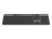 Logitech Signature Slim Solar+ K980 Wireless Keyboard, RF Wireless+Bluetooth, US Int, Graphite