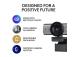 Logitech MX Brio Webcam, 8.5 MP, 4K Ultra HD 3840x2160, USB-C, GraphiteaLogitech MX Brio 705 for Bus