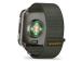 Garmin Venu X1 Smart Watch Moss, Titanium Caseback / Moss ComfortFit Nylon Band