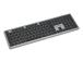 Kensington KB535 EQ Rechargeable Multi-Device Full Size Keyboard RF+BT, US, Space Grey