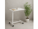 Up Up Forseti Adjustable Height Table, White