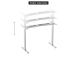 Adjustable Height Table Frame Up Up Bjorn, White