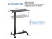 Adjustable Height Table Up Up Forseti Black