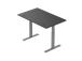 Adjustable Height Table Up Up Thor Gray, Table top M Black