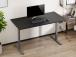 Adjustable Height Table Up Up Bjorn Gray, Table top M Black