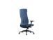 Up Up Ankara ergonomic office chair Black, Blue fabric
