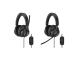 Kensington H2000 Wired Headset USB-C, Black