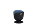 Up Up Seul ergonomic balance stool Black, D47 Blue fabric