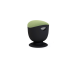 Up Up Seul ergonomic balance stool Black, D42 Green fabric