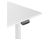 Adjustable Height Table Up Up Thor White, Table top L White
