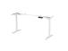 Adjustable Height Table Frame Up Up Thor, White