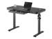 Adjustable Height Table Up Up Balder II Black