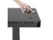 Adjustable Height Table Up Up Balder II Black