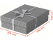 Hoiukast kaanega Esselte Home Storage Box (265 x 100 x 360 mm)