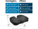 Istmepadi ergonoomiline KENSINGTON Cool-Gel Seat Cushion Premium
