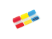 Järjehoidja 25,4x38mm POST-IT 686RYB 3 värvi pakis