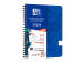 Kaustik spiraalköites A5+ jooneline OXFORD Touch kartongkaaned sinine 70 lehte