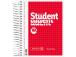 Kaustik spiraalköites A6 BRUNNEN Student ruuduline kartongkaaned 160 lehte